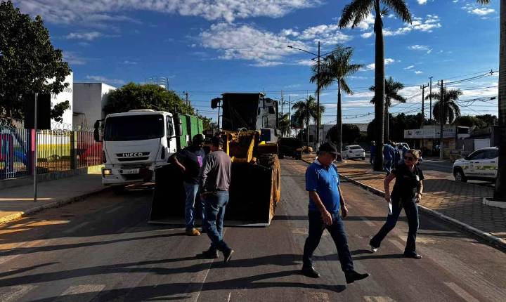 Primavera do Leste Dá Início à Implantação de Faixas Elevadas em Escolas para Reforçar a Segurança Viária