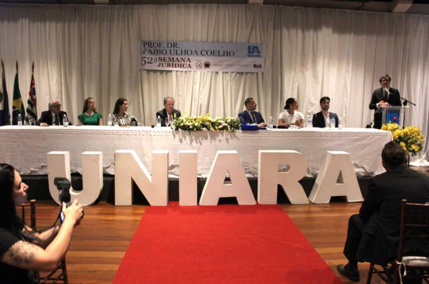A 53ª Semana Jurídica da Uniara começa nesta segunda-feira, 14 de outubro