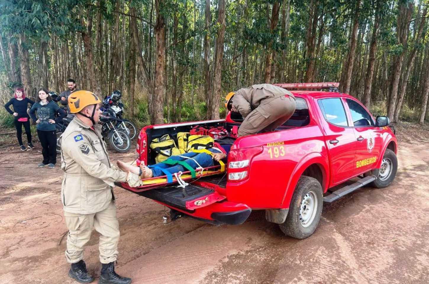 Banhista Resgatado Após Acidente em Córrego em Primavera do Leste