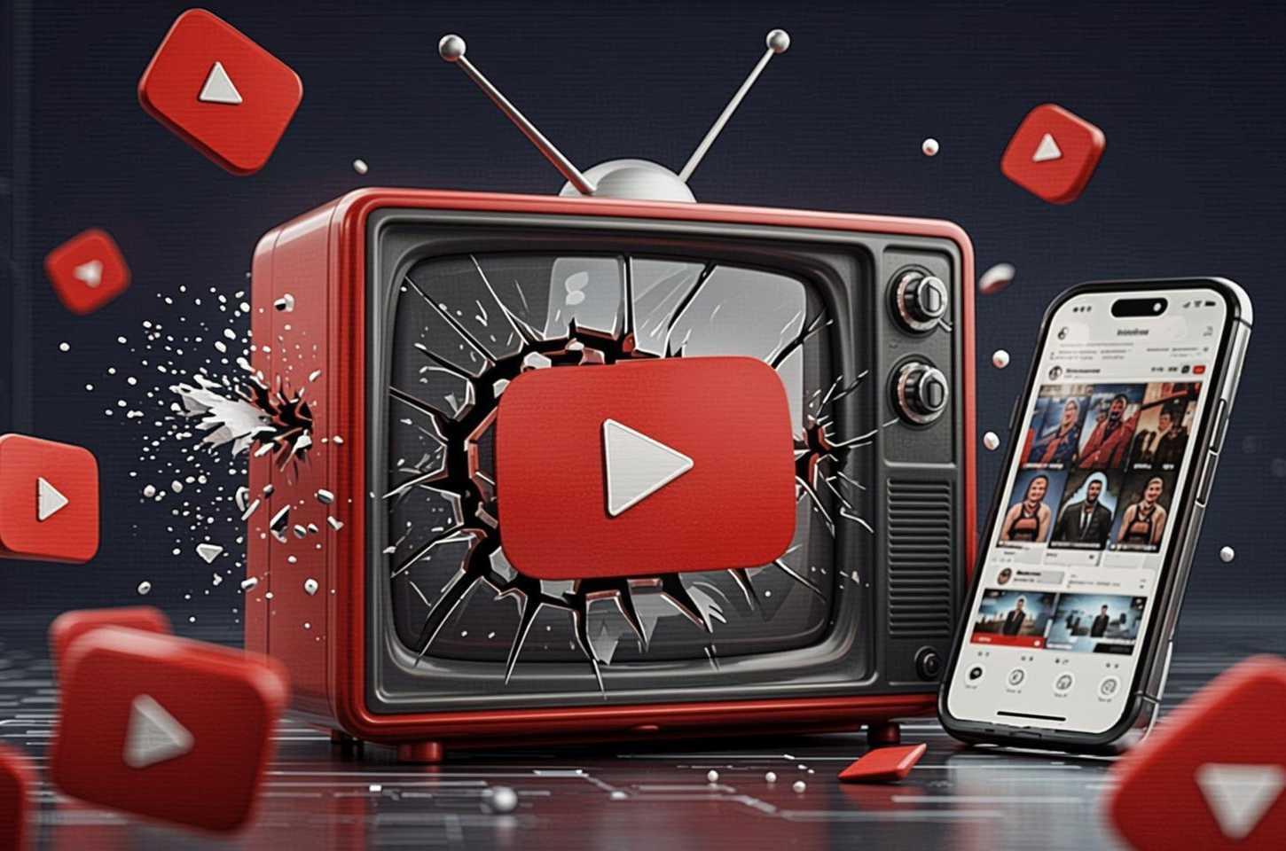 O Fim de uma Era? Por que os Números Reais do YouTube Estão Tirando o Sono da TV Globo