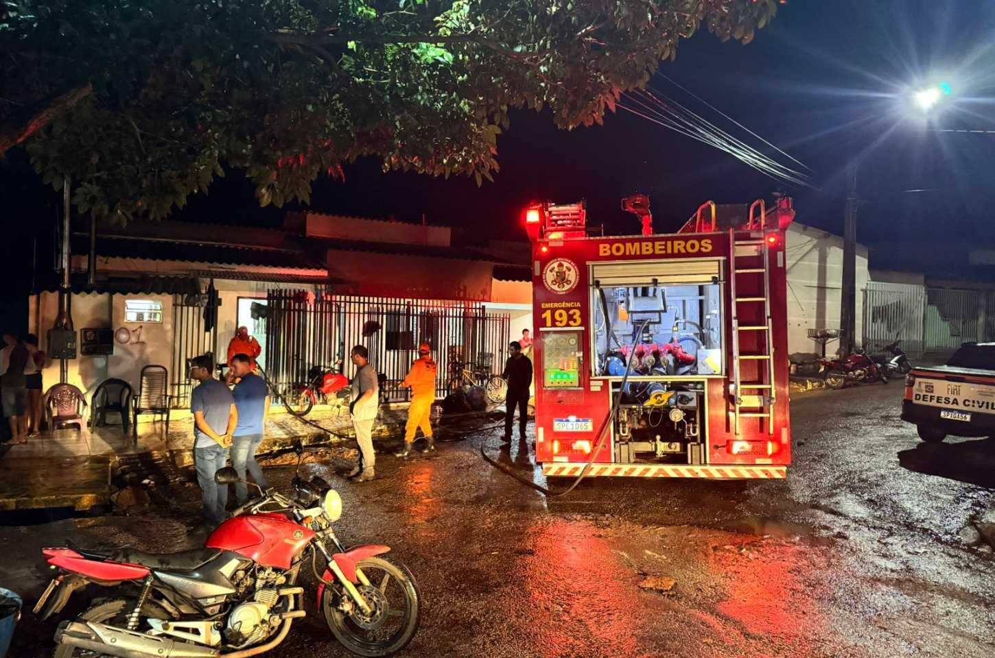 Chuva Intensa Mobiliza Força-Tarefa e Causa Estragos em Diversos Bairros de Primavera do Leste-MT